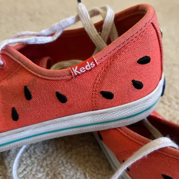 Keds + SunnyLife *Watermelon* Kickstart Sneaker | Gently Used | 6.5 | EUC - Picture 15 of 16
